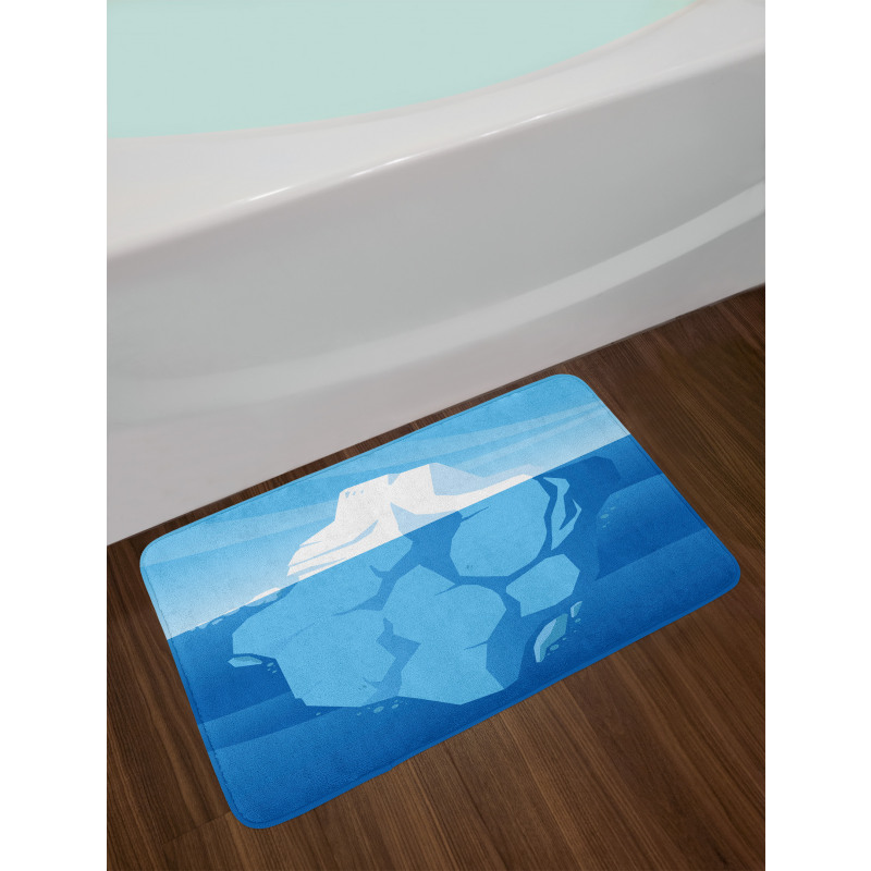 Tip of Frosty Form Showing Bath Mat