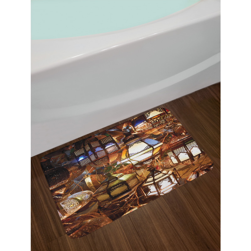 Evening Lantern Bath Mat