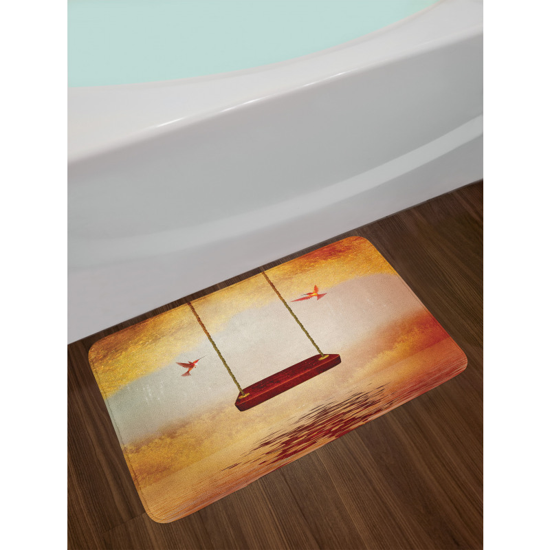 Hummingbird Peace Bath Mat