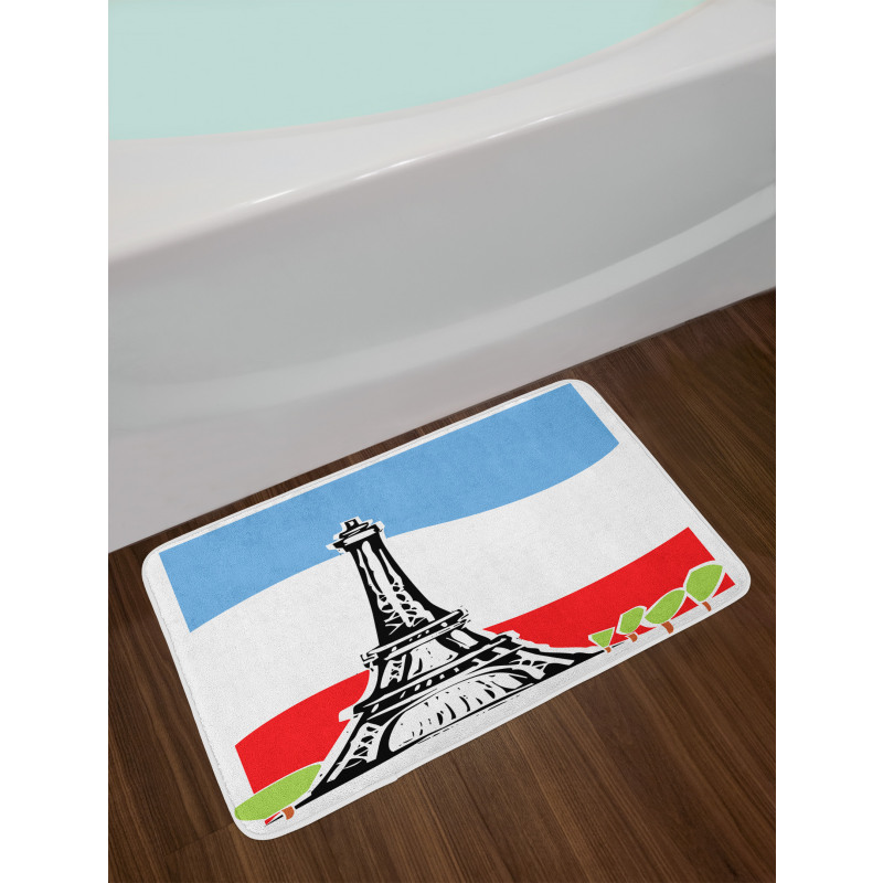 Famous French  Bath Mat