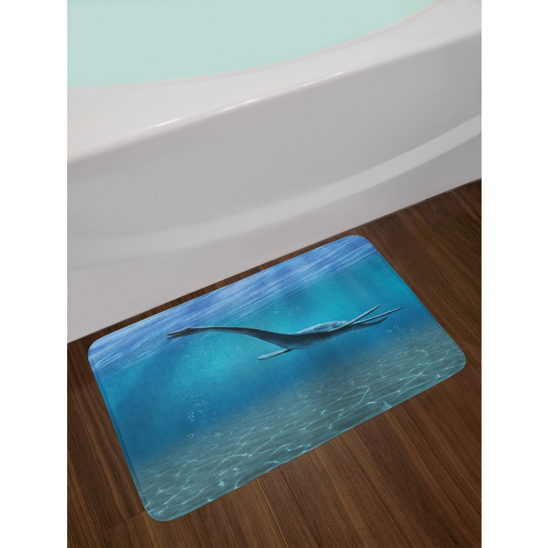 Aquatic Dinosaur Bath Mat