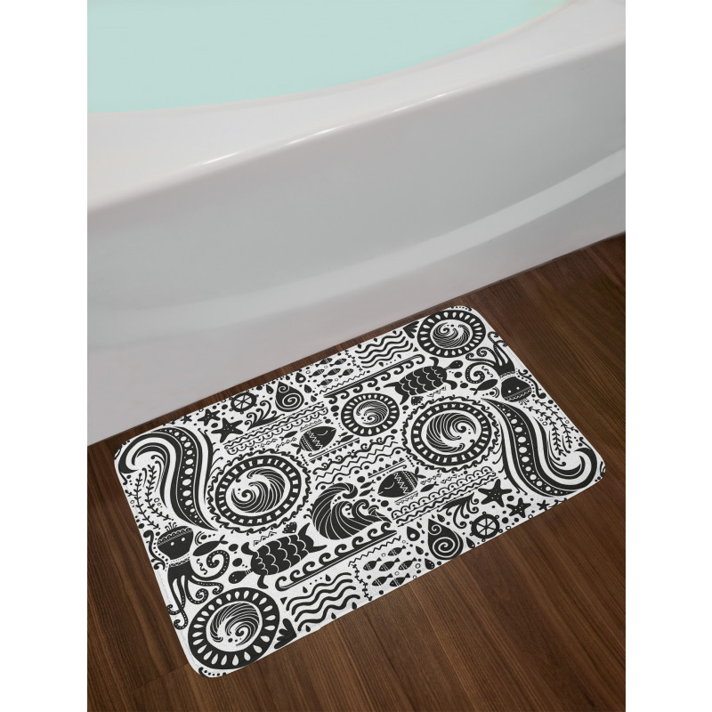 Jumble Marine Bath Mat