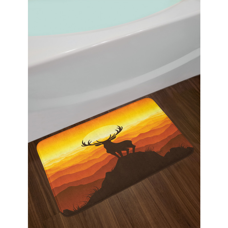 Wildlife Sunset Hill Bath Mat