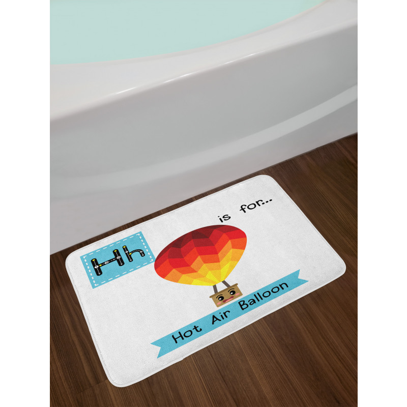 Education Alphabet Bath Mat