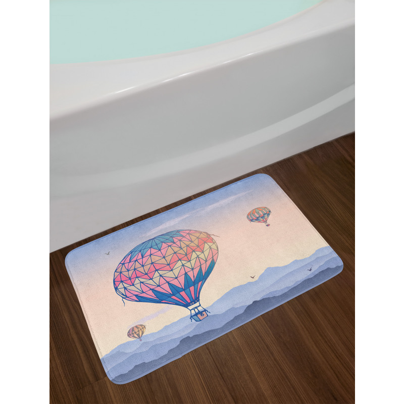 Gradient Mountains Bath Mat