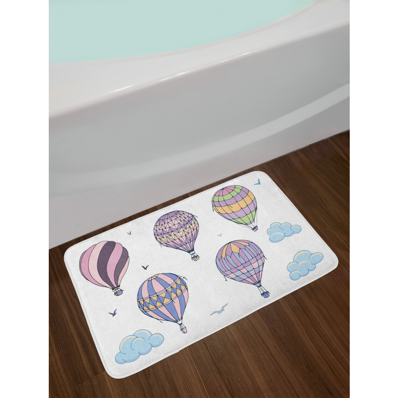 Soaring Airship Bath Mat