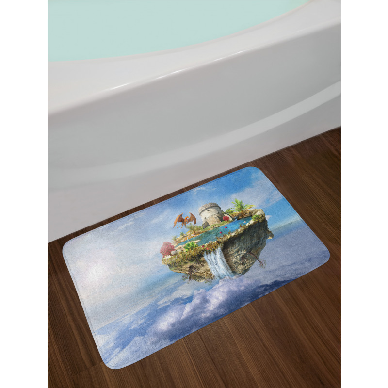 Dragon Castle Tower Bath Mat