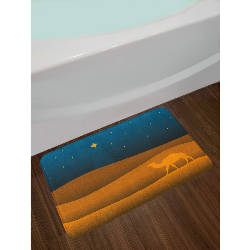 Sand Dunes Starry Night Sky Bath Mat