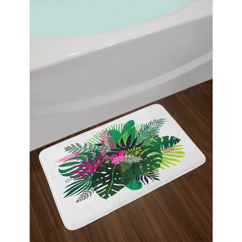 Exotic Bouquet Bath Mat