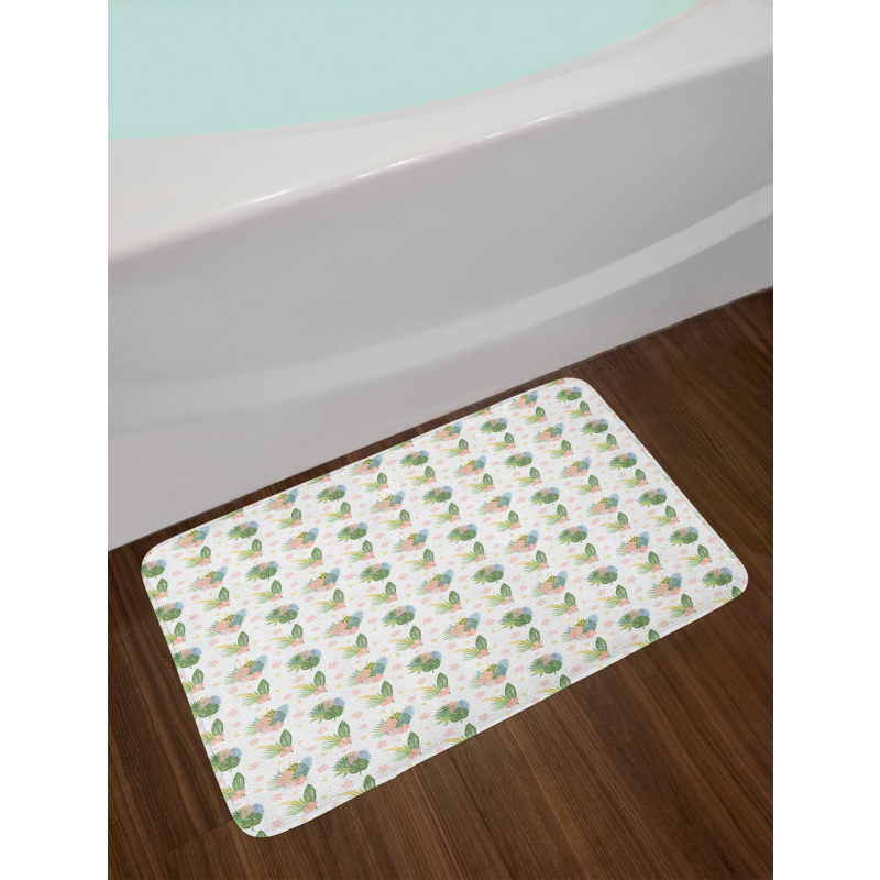 Summer Tropic Bath Mat