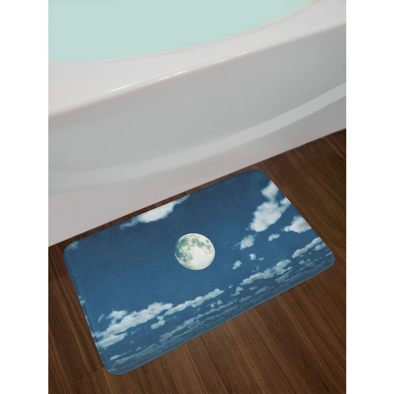 Fluffy Clouds Scattered Bath Mat