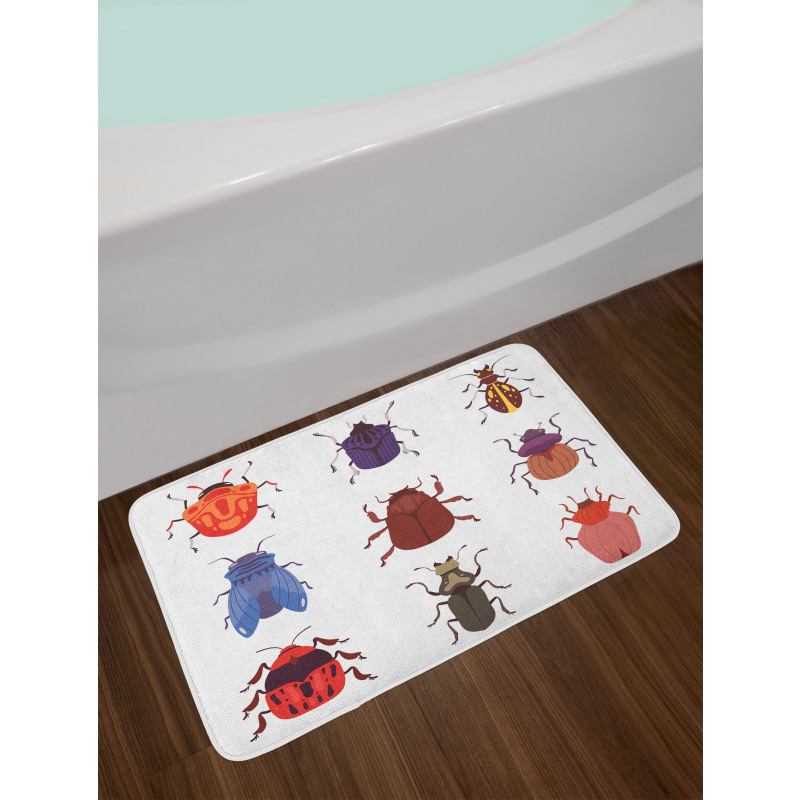 Various Creeping Species Bath Mat