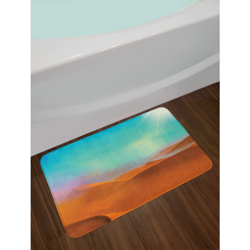 Fine Art Desert and Sky Scene Bath Mat