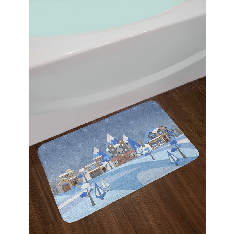 Vacation Time Travel Spot Bath Mat