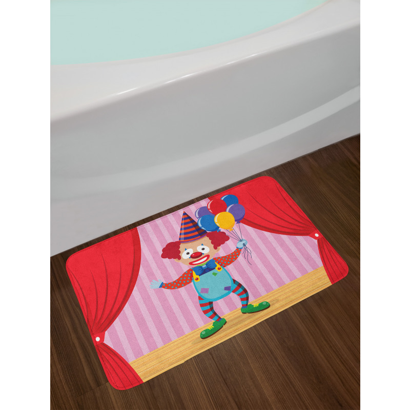 Whimsical Entertainer Stage Bath Mat