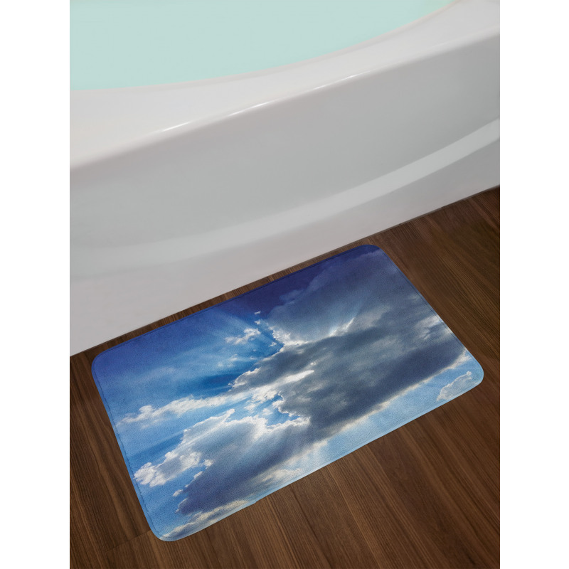 Sunbeams from Clouds Bath Mat