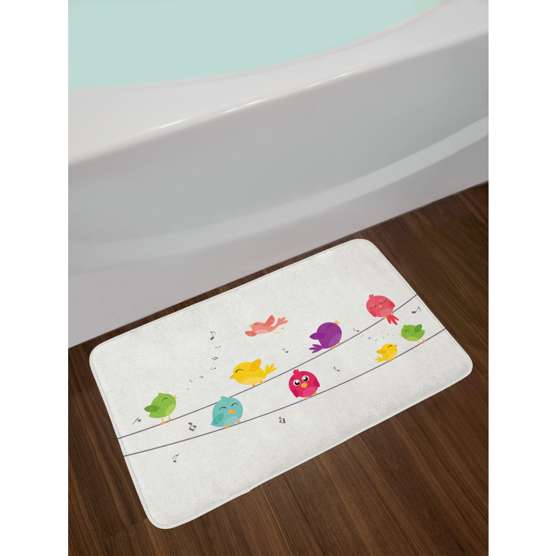 Singing Cartoon Bath Mat