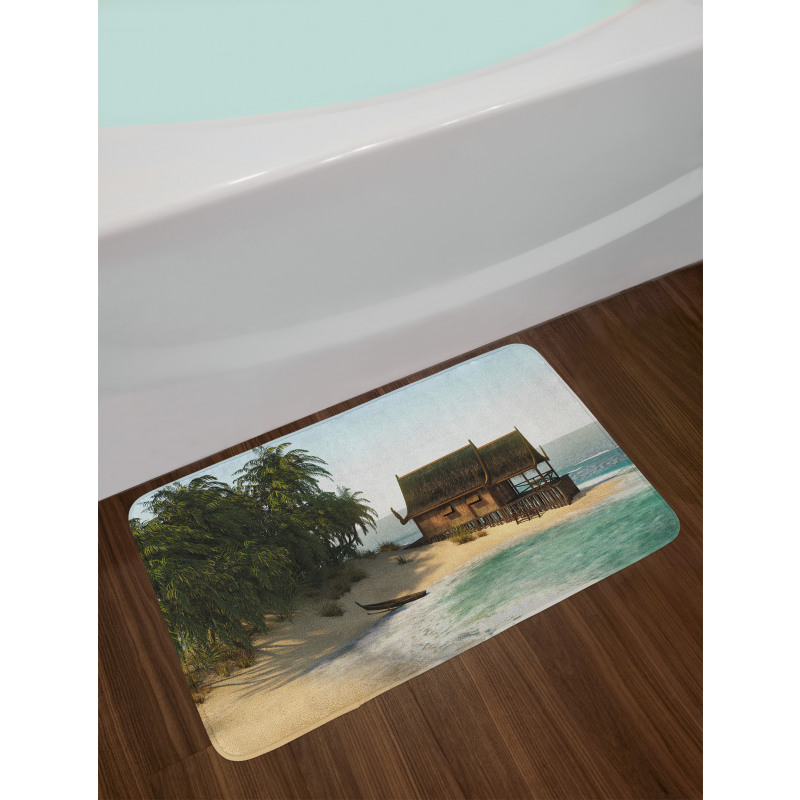 Island House on the Coast Bath Mat