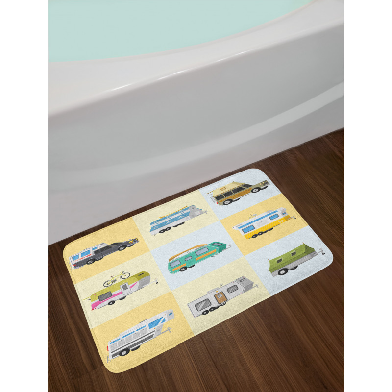 Various Camper Vans Bath Mat