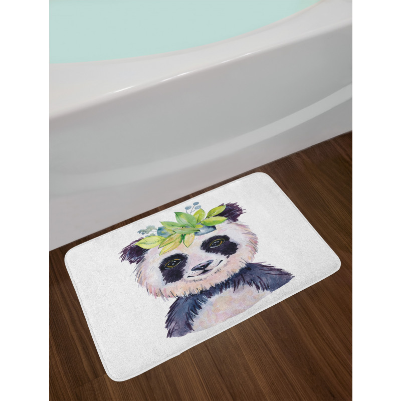 Watercolor Design Artwork Bath Mat