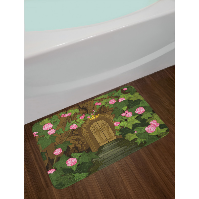 Gate to a Tree Bath Mat