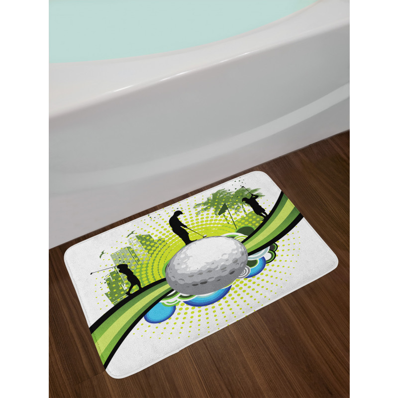 Hobby Sport Digital Graphic Bath Mat