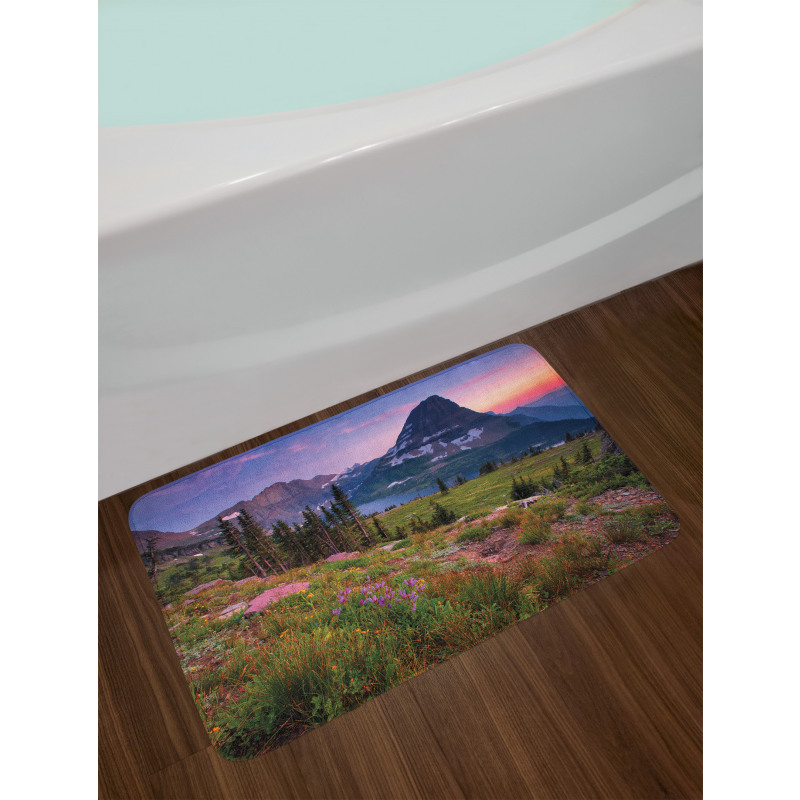 Wild Floral Alpine Bath Mat