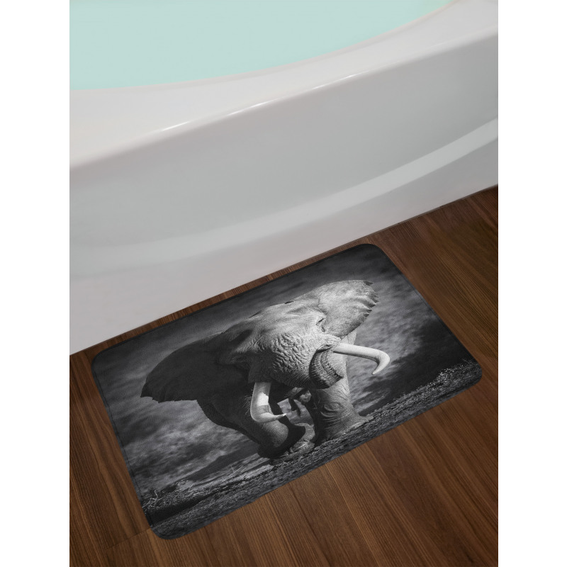 Exotic Wildlife Elephant Bath Mat