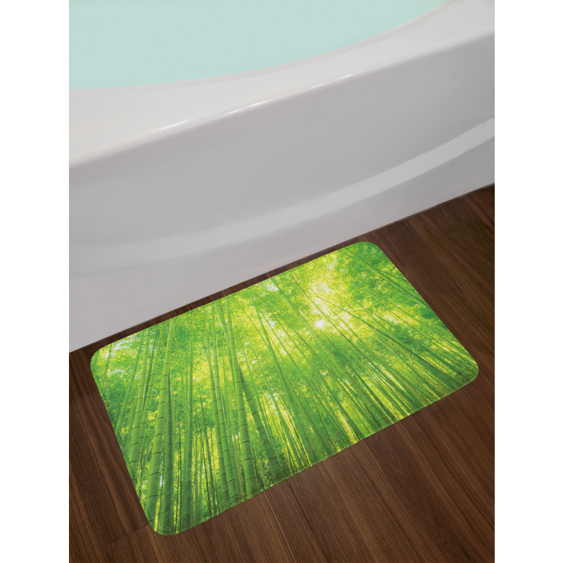 Exotic Wildlife Plants Bath Mat