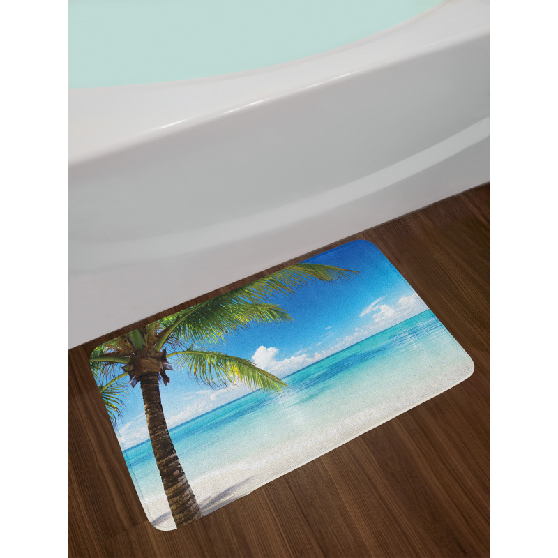 Exotic Beach Shoreline Bath Mat