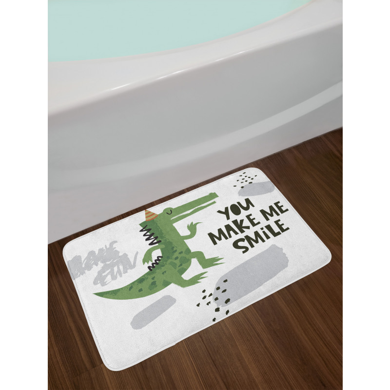 You Make Me Smile Bath Mat