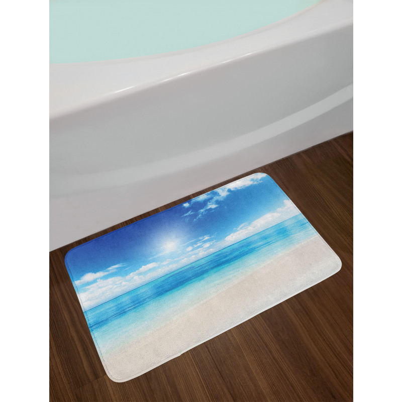 Caribbean Summer Sea Bath Mat