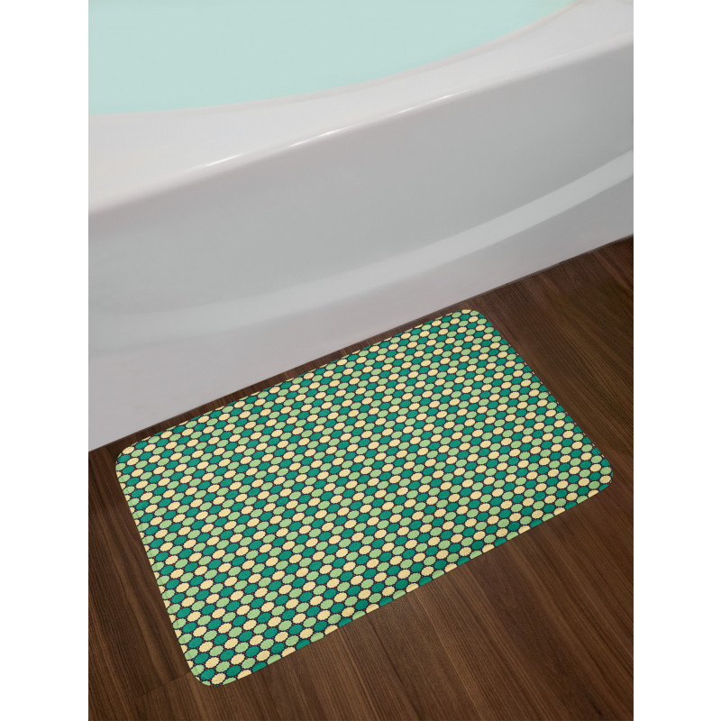 Linear Geometric Geometry Bath Mat