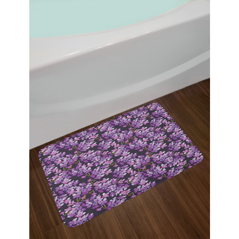 Paintbrush Summer Flora Bath Mat