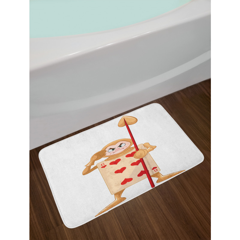 Playing Card Bath Mat