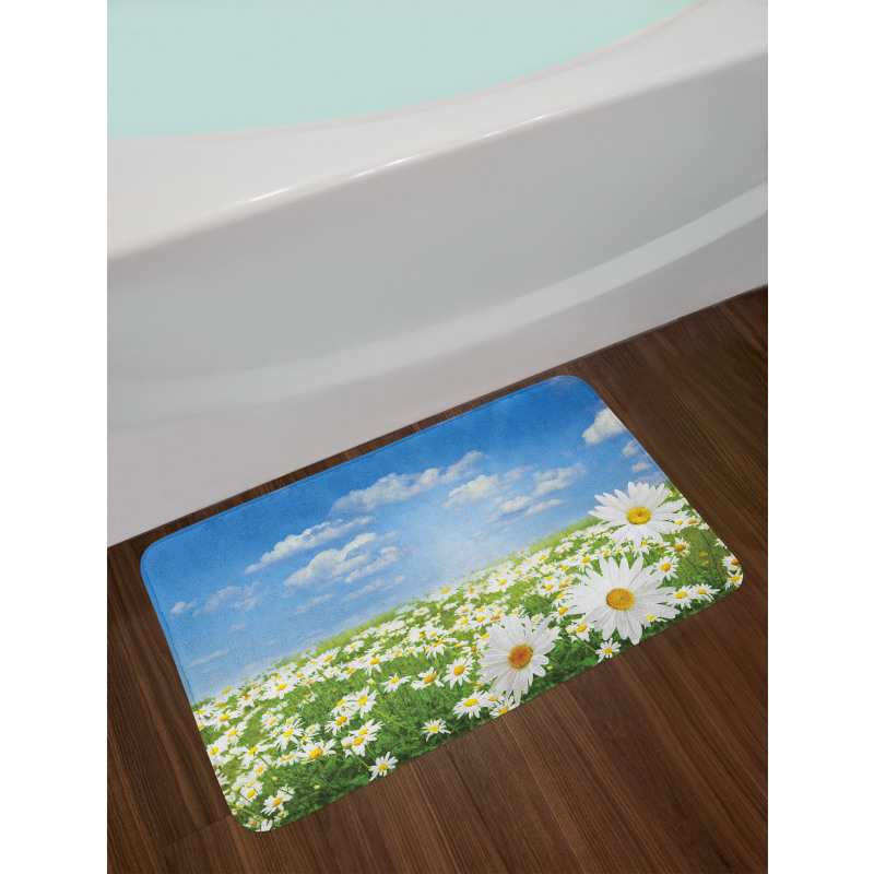 Daisy Spring Meadow Bath Mat