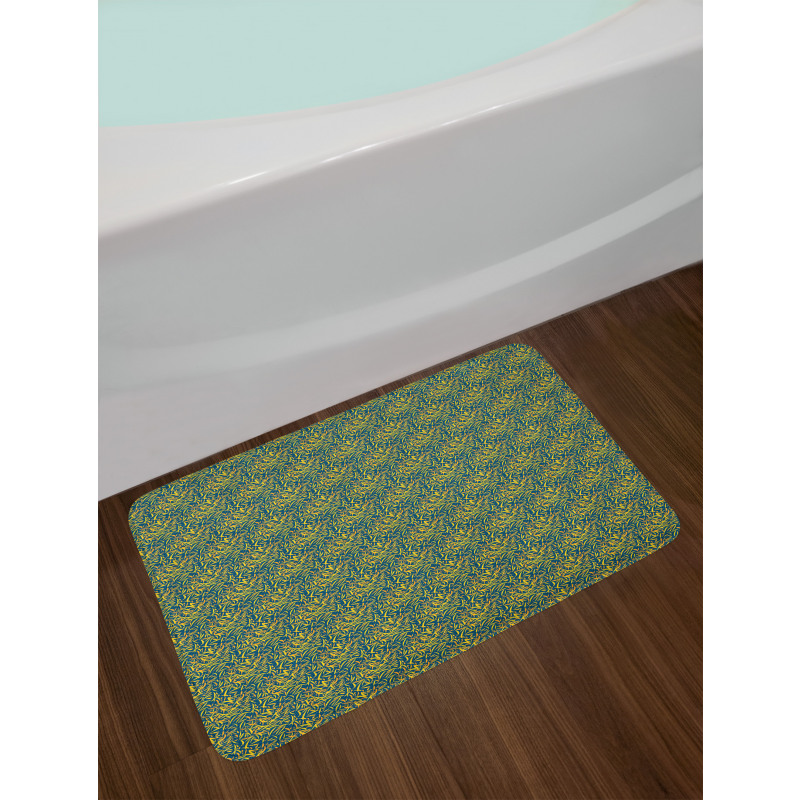 Floating Leaves Bath Mat