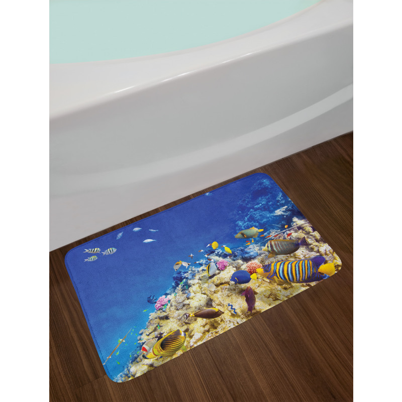 Caribbean Seascape Bath Mat