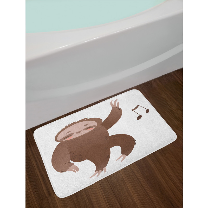 Dancing Cartoon Music Bath Mat