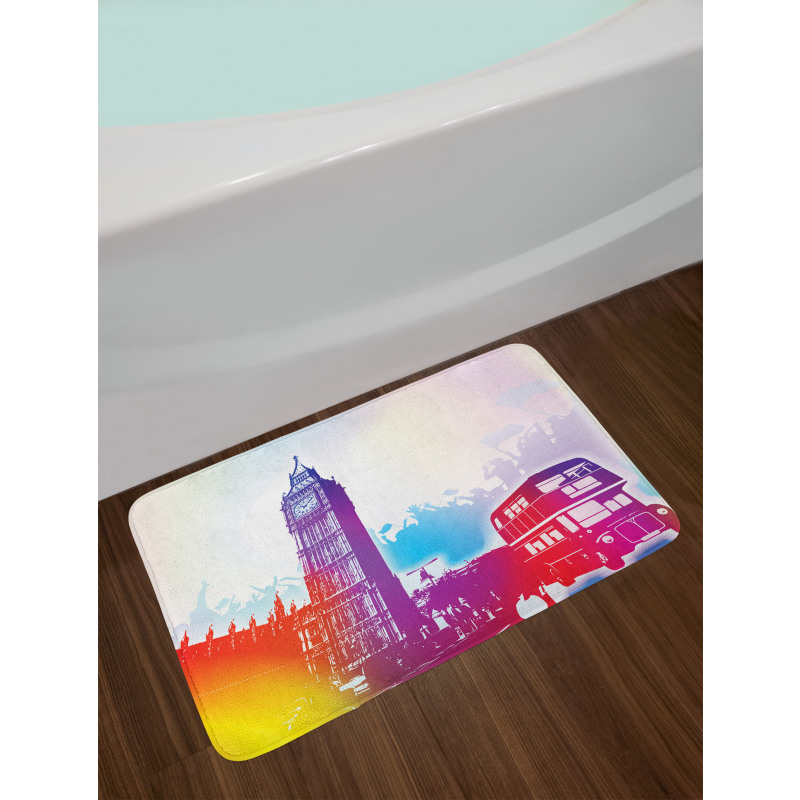 Historical Big Ben UK Bath Mat