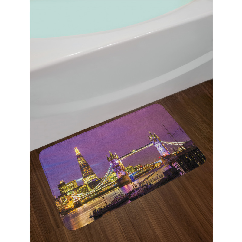 Tower Bridge in London Bath Mat