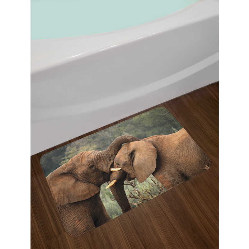 Safari Animals Savanna Bath Mat