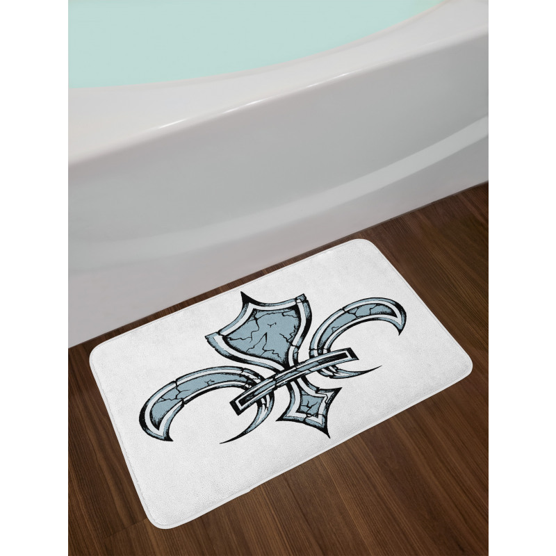 Grunge Renaissance Bath Mat