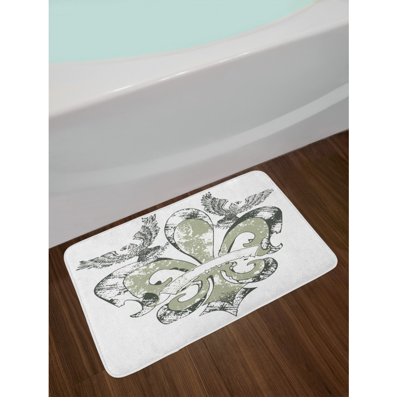 Eagle Emblem Victorian Bath Mat