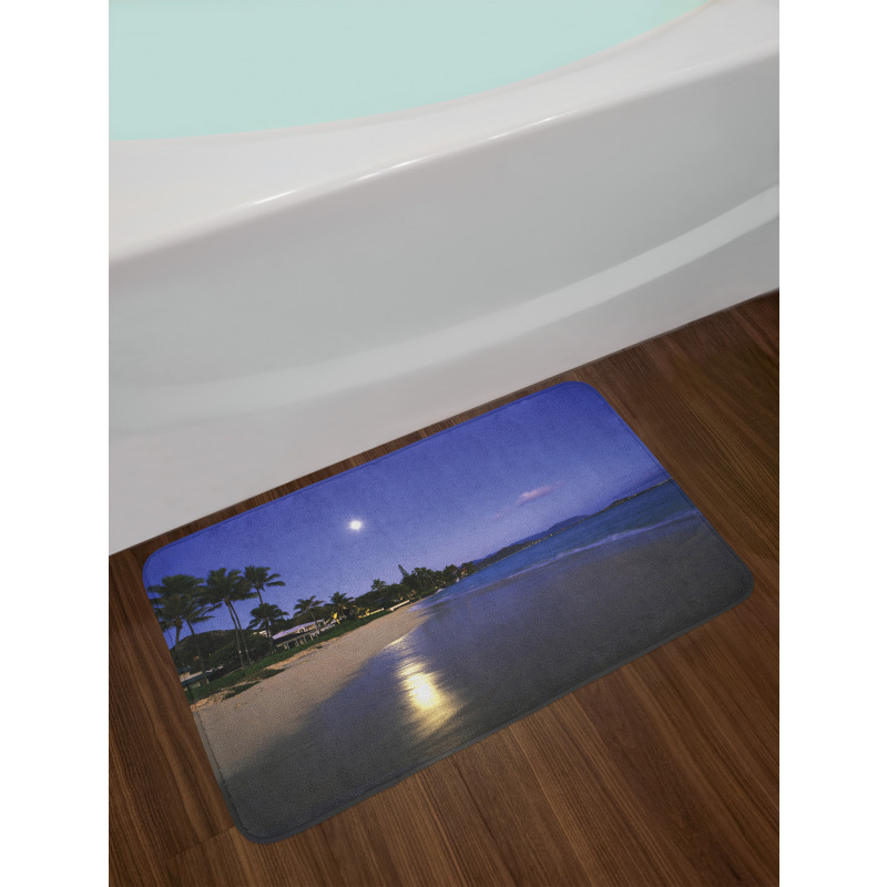 Moonlight Hawaii Sea Bath Mat