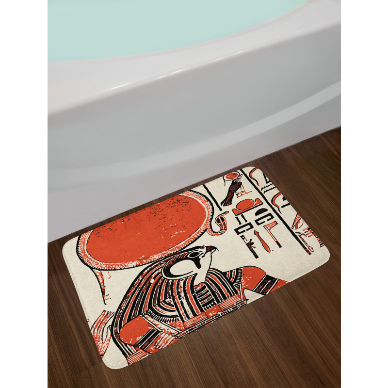 Old Language Bath Mat