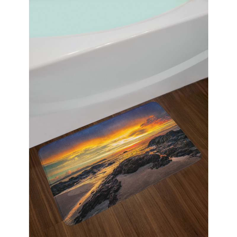 Majestic Sunrise Sky Bath Mat