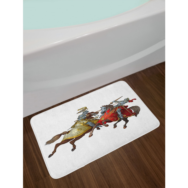 Middle Age Knights Bath Mat