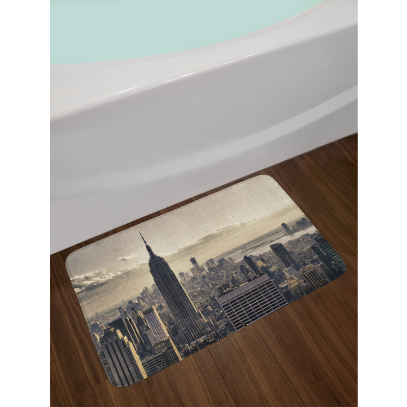 NYC Winter Time Bath Mat