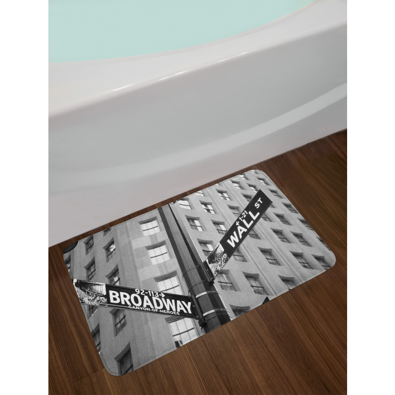 Broadway NYC Photo Bath Mat
